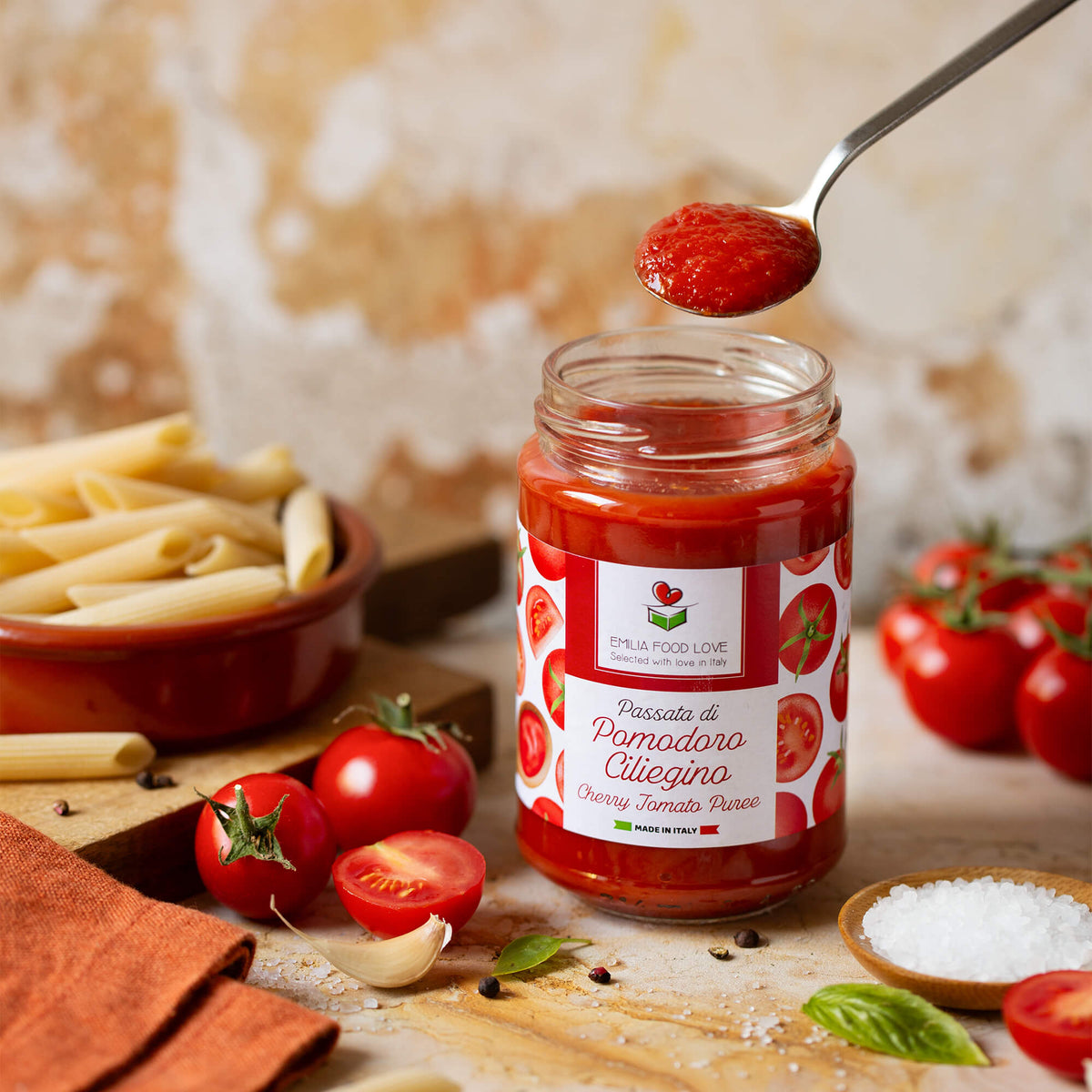Purée de Tomates Cerises