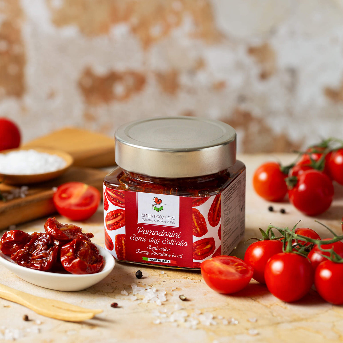 Tomates Cerises Semi-Séchées