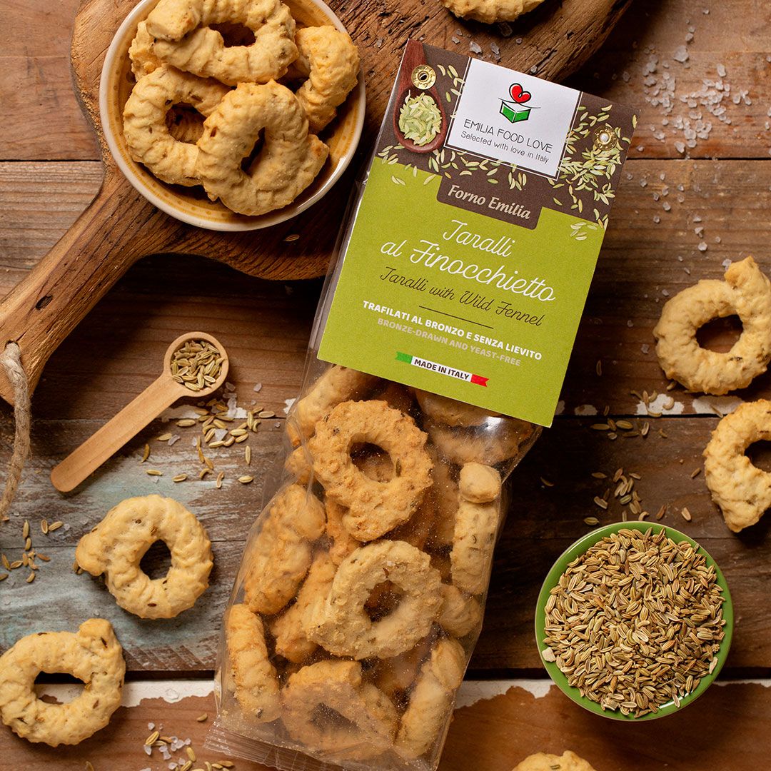 Taralli with Wild Fennel - Forno Emilia 8.8 oz (250 g)