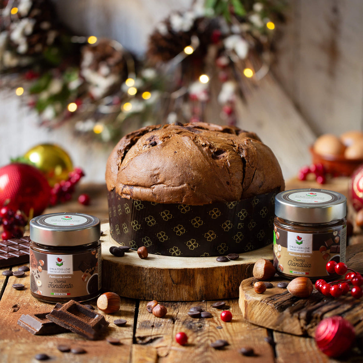 Panettone aux Trois Chocolats