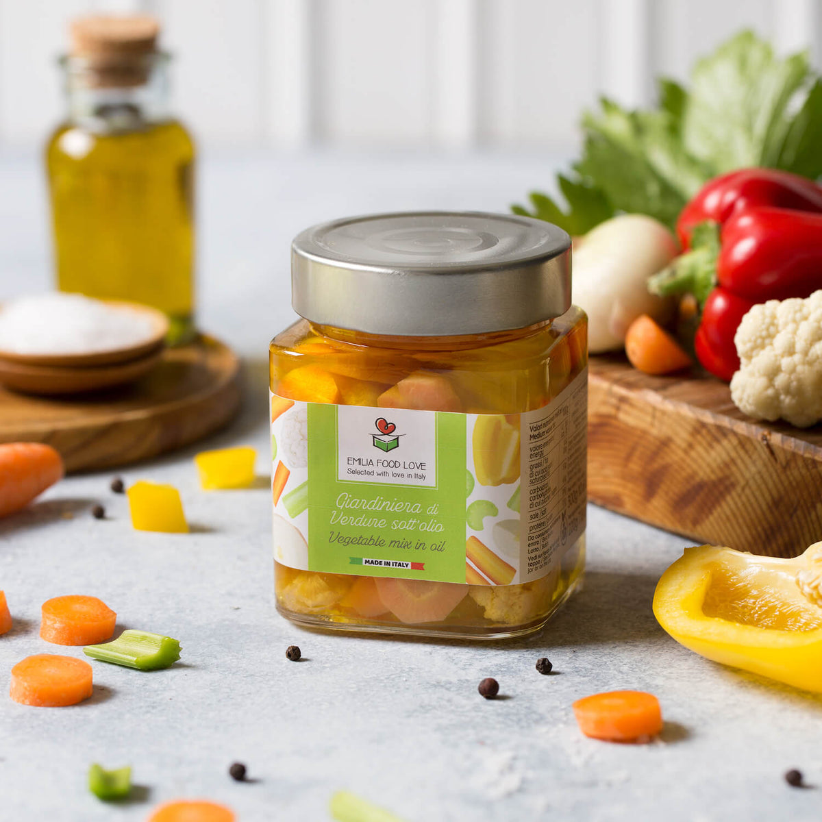 Jardinière de Légumes à l'Huile